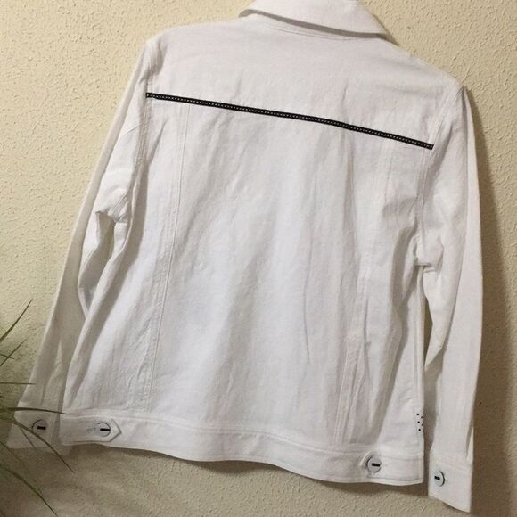 Draper's & Damon's Black & White Statement Jacket - Picture 2 of 16